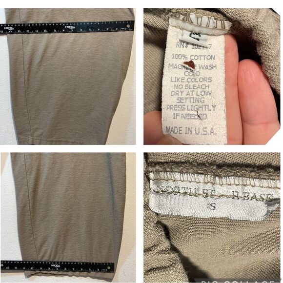 North Star Base Ladies Barrel Pants Small brown Eleven Stitch Design Gerties - Picture 2 of 5